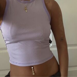 color block tank top